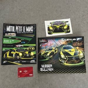 Lexus Racing Poster/sticker pack